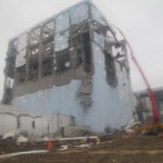 Fukushima Daiichi atomic power plant Unit 4. Photo is taken by TEPCO.